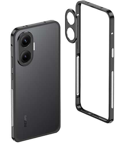 Amazon.co.jp: POCO F7用バンパー アルミ 放熱 ケース ストラップ